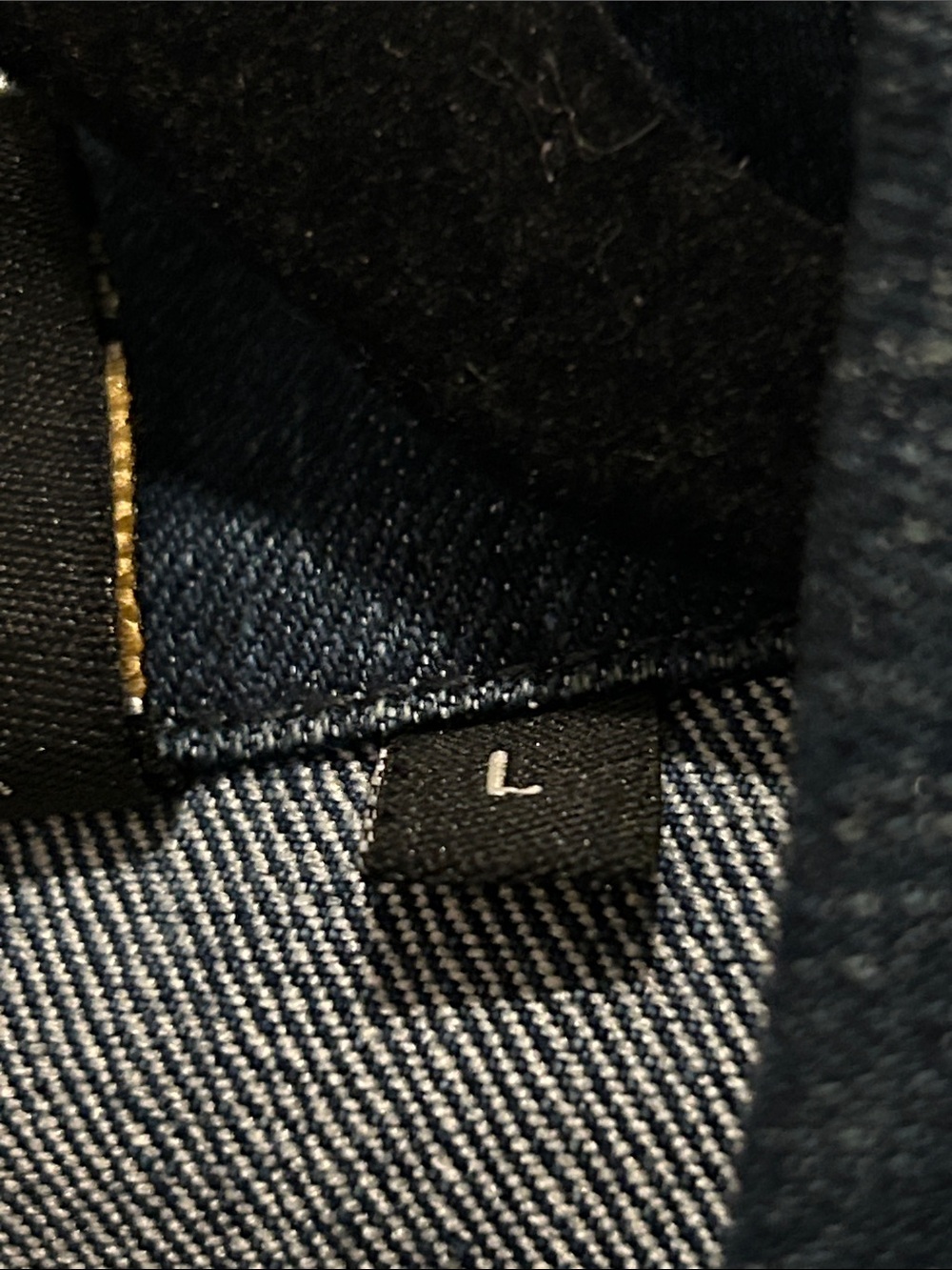 Christine Alexander Dark Blue Denim Jacket with Crystal Accents - Picture 11 of 14